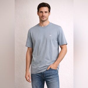 Michael Kors Light Blue Tee | Clean Minimal Casual Core | Men’s Shirt